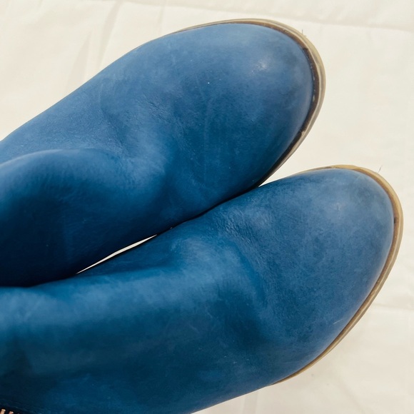 Aldo Womens Blue Ankle Boots/Booties Size 6 1/2 - Picture 7 of 10